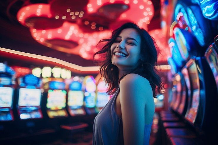 Pengguna mugentogel membaca ulasan di ponsel